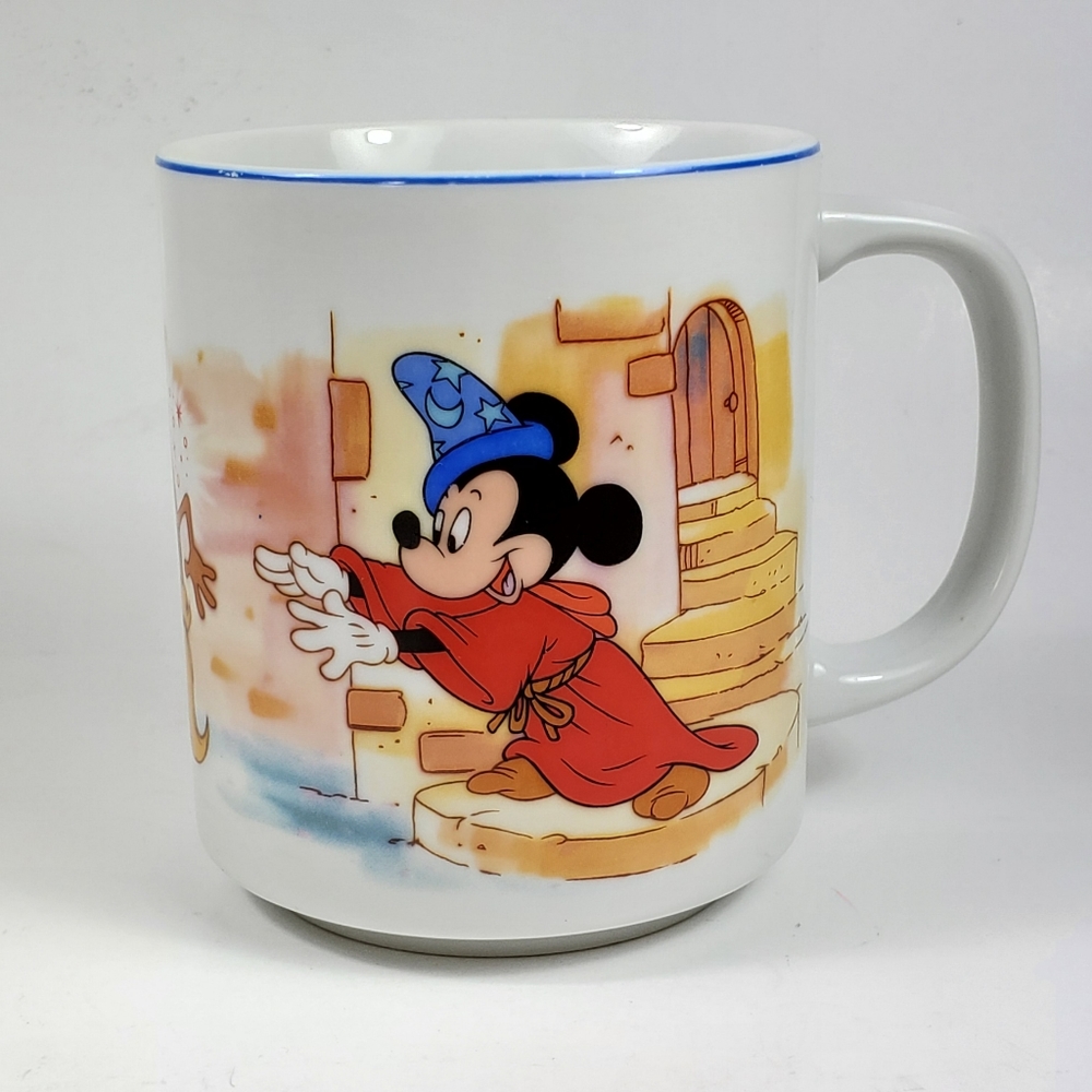 Disney Mickey Fantasia Sorcerer Mug Japan
